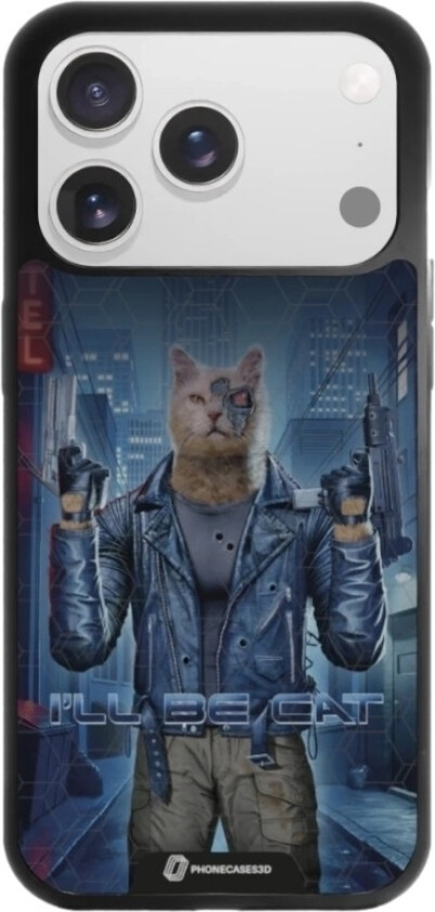 iPhone 17 Pro Joseph Tate 3D mobildeksel, svart