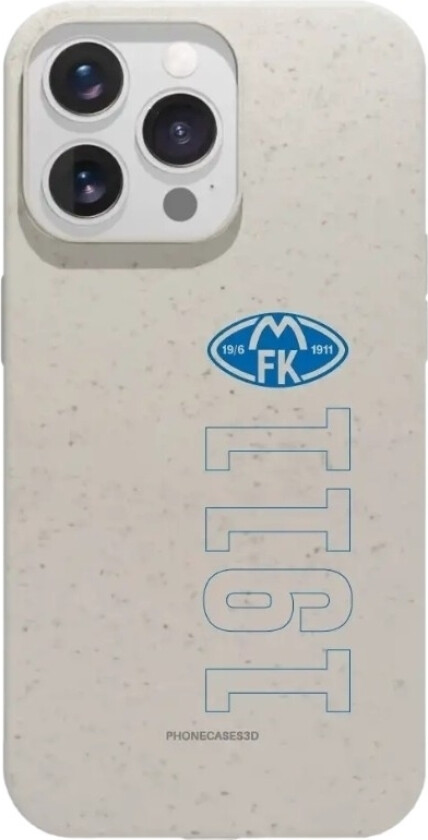 iPhone 13 Pro Molde FK komposterbart deksel, hvit