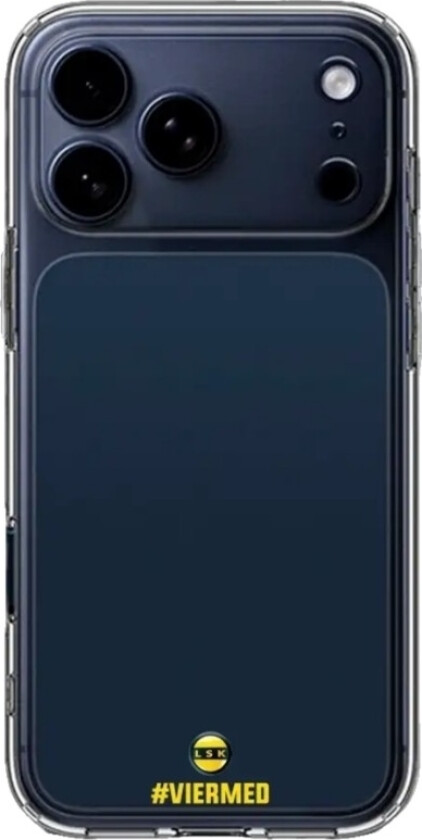 iPhone 17 Pro Lillestrøm SK Clear case -mobildeksel, svart