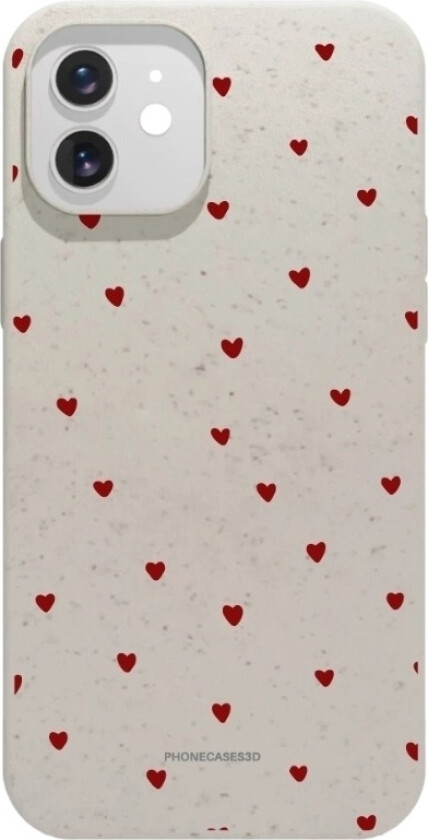 iPhone 12 Martine Halvorsen komposterbart deksel, hvit
