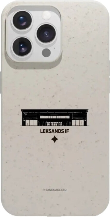 iPhone 13 Pro Leksands IF komposterbart deksel, hvit