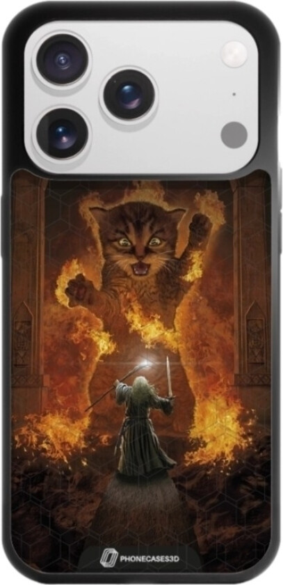 iPhone 17 Pro Max Joseph Tate 3D mobildeksel, svart