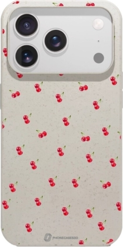 iPhone 17 Pro Martine Halvorsen komposterbart deksel, hvit