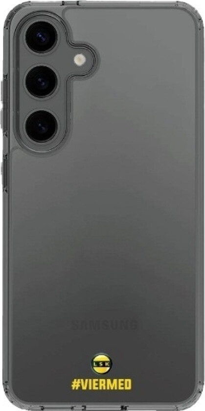 Samsung Galaxy S25+ Lillestrøm SK Clear case -mobildeksel, svart