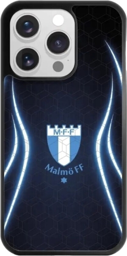 iPhone 16 Pro Malmö FF 3D mobildeksel, svart