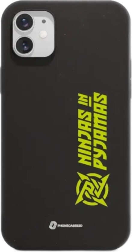 iPhone 11 Ninjas in Pyjamas komposterbart deksel, svart