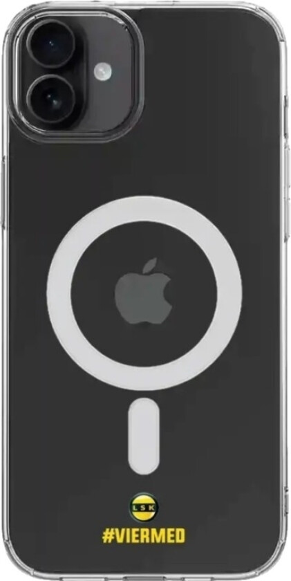iPhone 16 Lillestrøm SK Clear case (MagSafe) -mobildeksel, svart