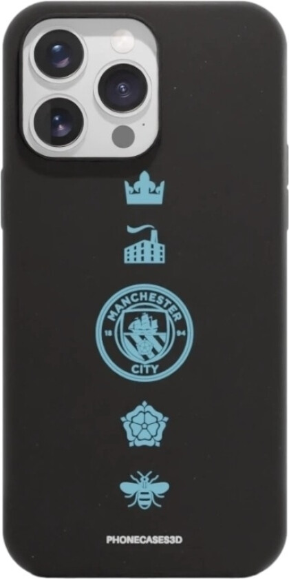 iPhone 16 Pro Max Man City komposterbart deksel, svart