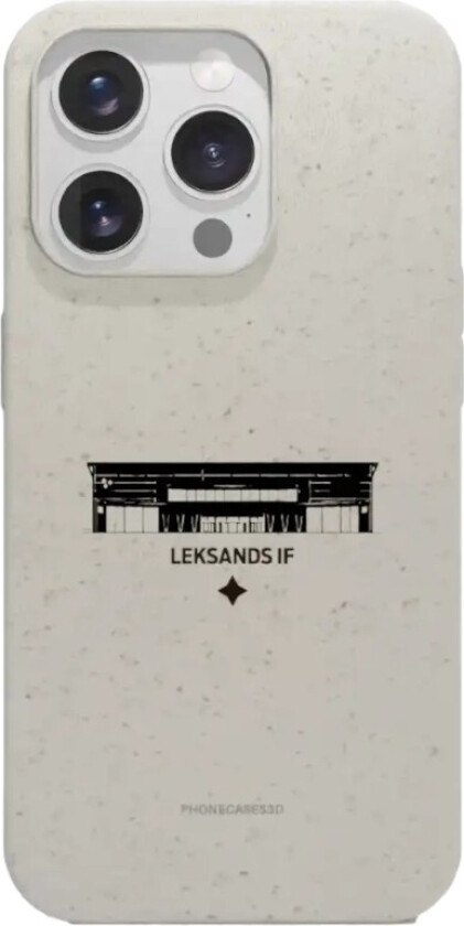 iPhone 16 Pro Leksands IF komposterbart deksel, hvit