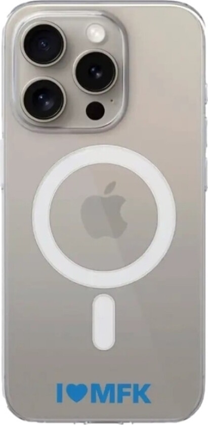 iPhone 16 Pro Max Molde FK Clear case (MagSafe) -mobildeksel, hvit