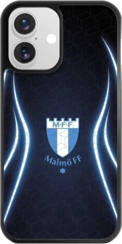 iPhone 16 Malmö FF 3D mobildeksel, svart