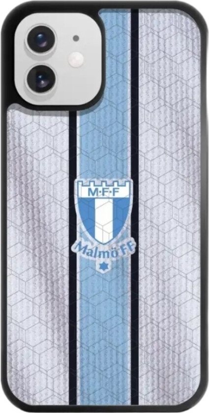 iPhone 12 Malmö FF 3D mobildeksel, svart