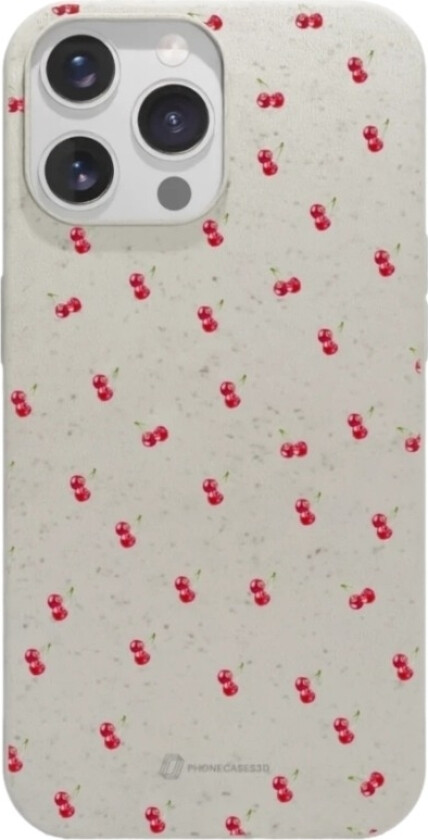 iPhone 14 Pro Martine Halvorsen komposterbart deksel, hvit