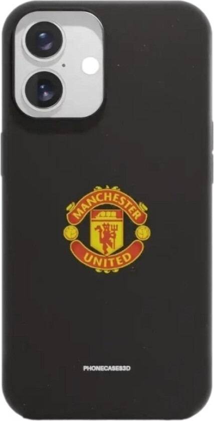 iPhone 16 Manchester United FC komposterbart deksel, svart