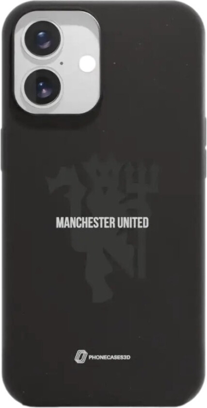 iPhone 16 Manchester United FC komposterbart deksel, svart