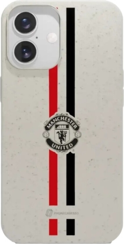 iPhone 16 Manchester United FC komposterbart deksel, hvit