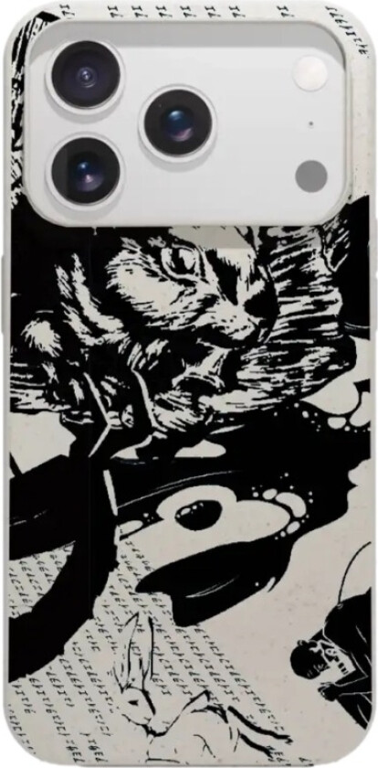 iPhone 17 Pro Max Muchacho Malo komposterbart deksel, hvit