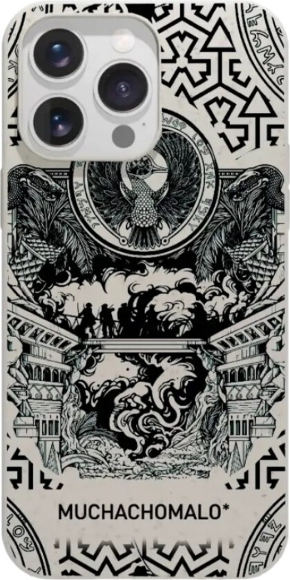 iPhone 16 Pro Max Muchacho Malo komposterbart deksel, hvit