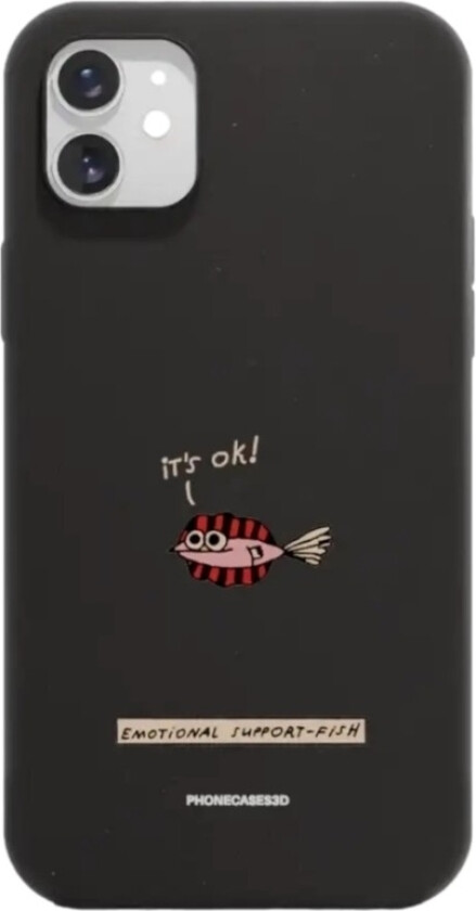 iPhone 11 Maja Säfström komposterbart deksel, svart