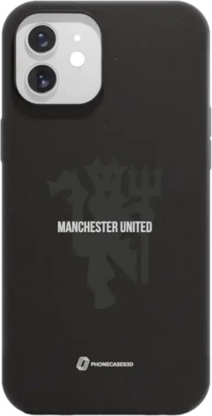 iPhone 12 Manchester United FC komposterbart deksel, svart