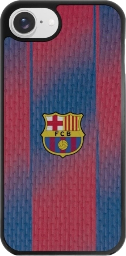 iPhone 16e FC Barcelona 3D mobildeksel, svart