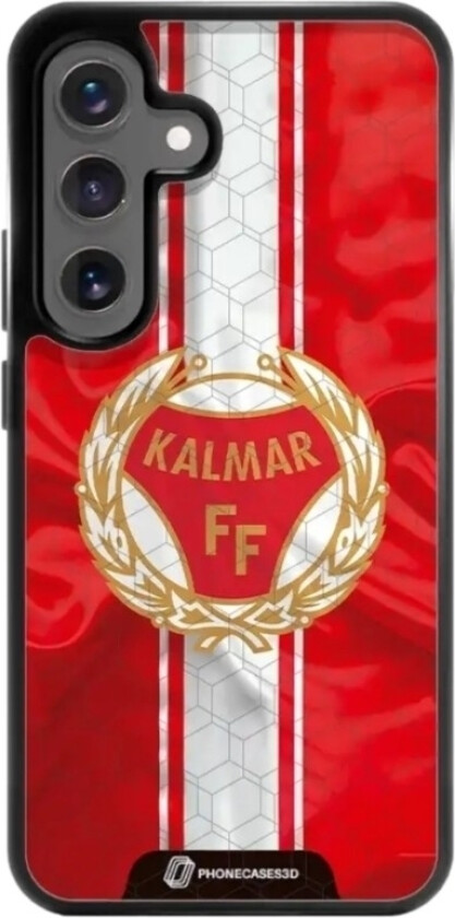 Samsung Galaxy S25 Kalmar FF 3D mobildeksel, svart