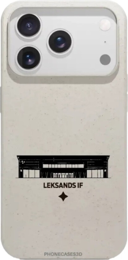 iPhone 17 Pro Max Leksands IF komposterbart deksel, hvit