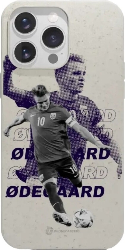 iPhone 16 Pro Max Norges Fotballforbund komposterbart deksel, hvit