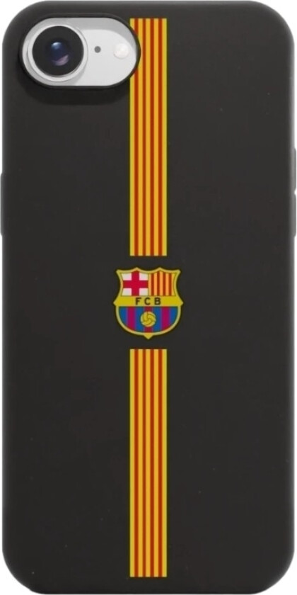 iPhone 16e FC Barcelona komposterbart deksel, svart