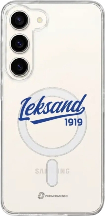 Samsung Galaxy S26+ Leksands IF Clear case (MagSafe) -mobildeksel, hvit