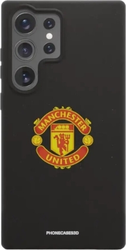 Samsung Galaxy S25 Ultra Manchester United FC komposterbart deksel, svart
