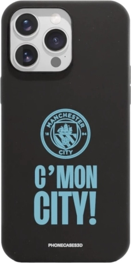 iPhone 16 Pro Max Man City komposterbart deksel, svart