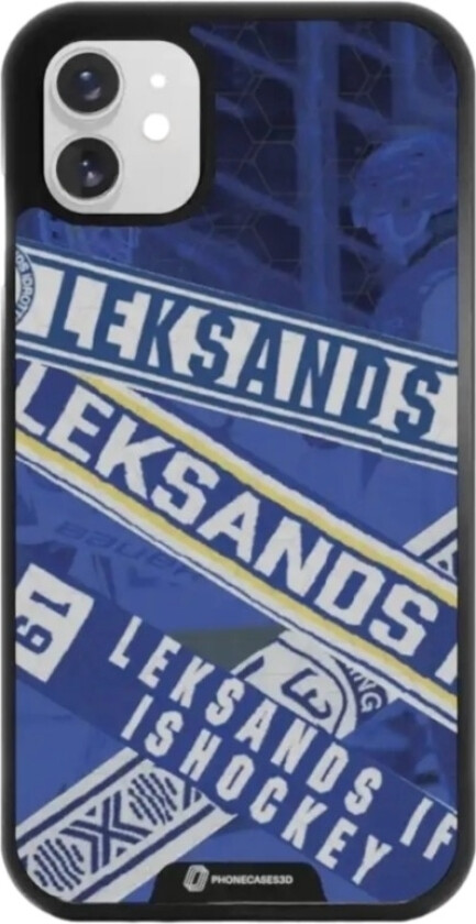 iPhone 11 Leksands IF 3D mobildeksel, svart