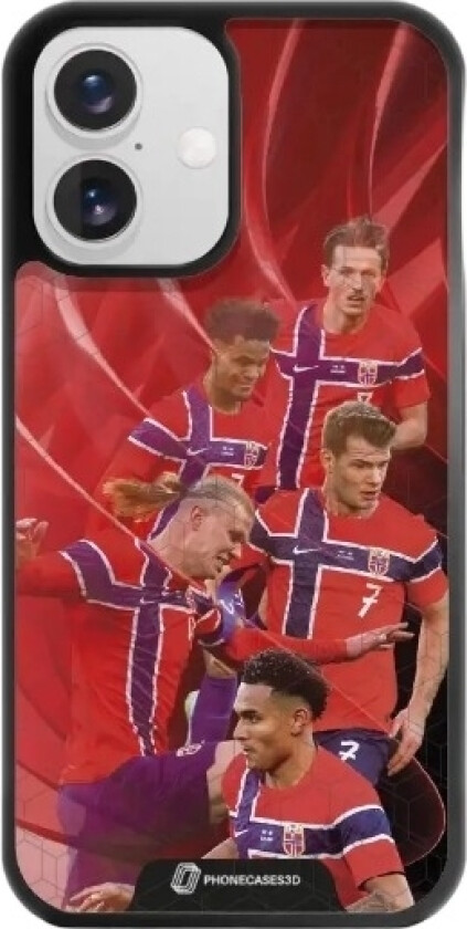 iPhone 16 Norges Fotballforbund 3D mobildeksel
