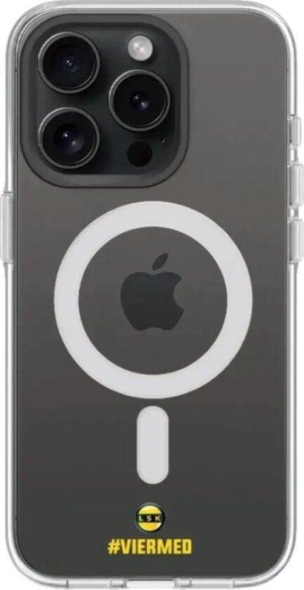 iPhone 16 Pro Max Lillestrøm SK Clear case (MagSafe) -mobildeksel, svart