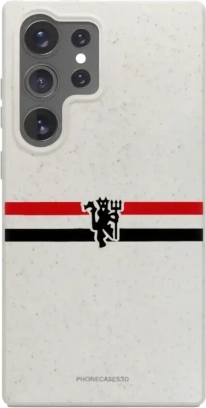 Samsung Galaxy S25 Ultra Manchester United FC komposterbart deksel, hvit