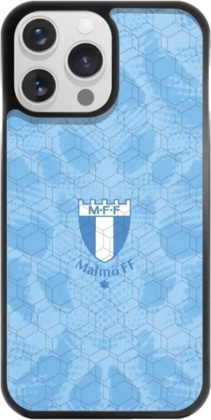 iPhone 14 Pro Malmö FF 3D mobildeksel, svart