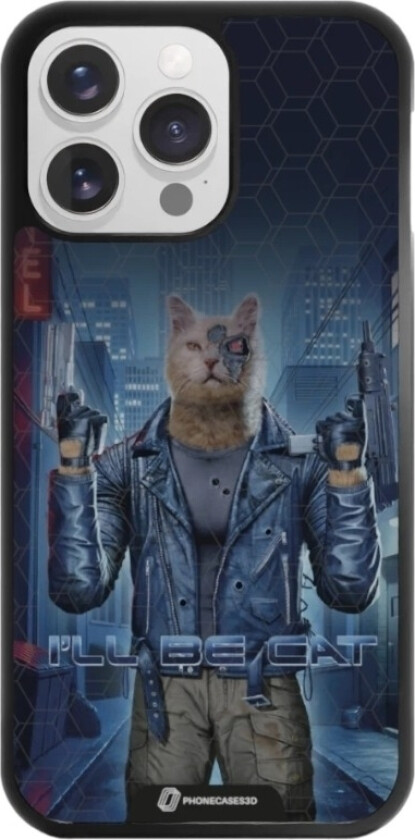 iPhone 16 Pro Max Joseph Tate 3D mobildeksel, svart