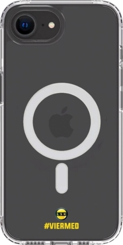 iPhone 16e Lillestrøm SK Clear case (MagSafe) -mobildeksel, svart