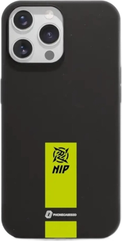 iPhone 14 Pro Ninjas in Pyjamas komposterbart deksel, svart