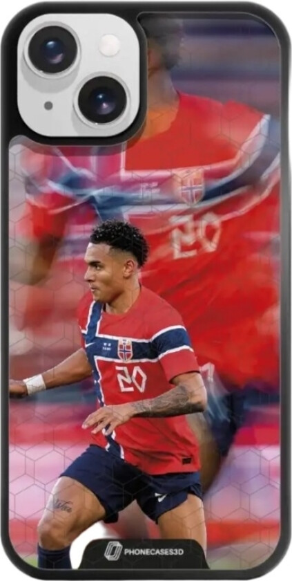 iPhone 14 Norges Fotballforbund 3D mobildeksel