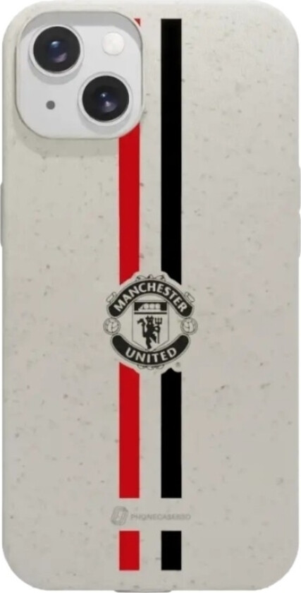 iPhone 13 Manchester United FC komposterbart deksel, hvit