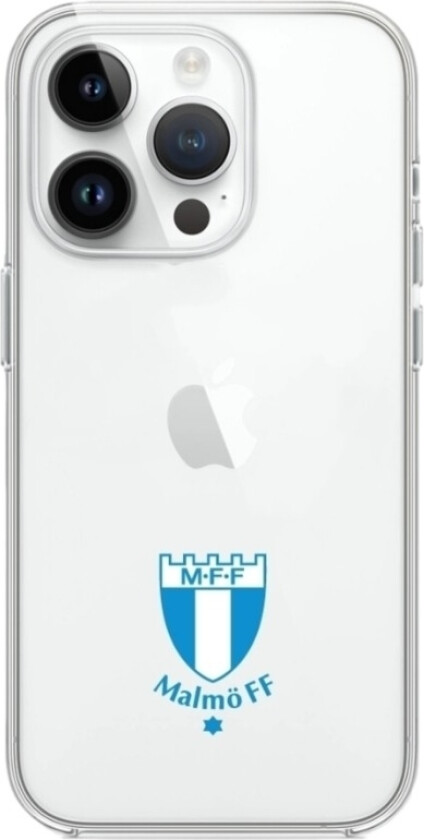 iPhone 13 Pro Malmö FF Clear case -mobildeksel, hvit