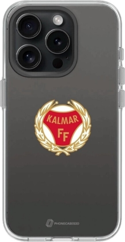 iPhone 16 Pro Kalmar FF Clear case -mobildeksel, svart