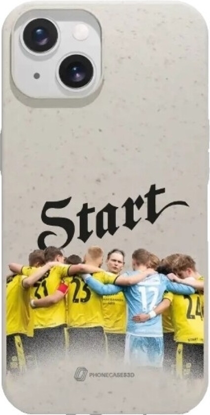 iPhone 15 IK Start komposterbart deksel, hvit