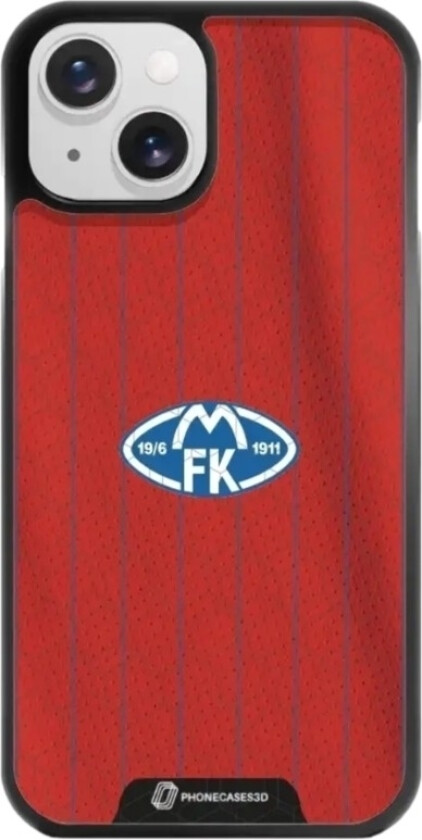 iPhone 15 Molde FK 3D mobildeksel, svart