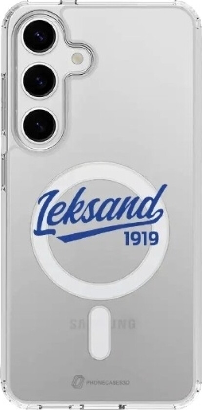 Samsung Galaxy S25+ Leksands IF Clear case (MagSafe) -mobildeksel, hvit