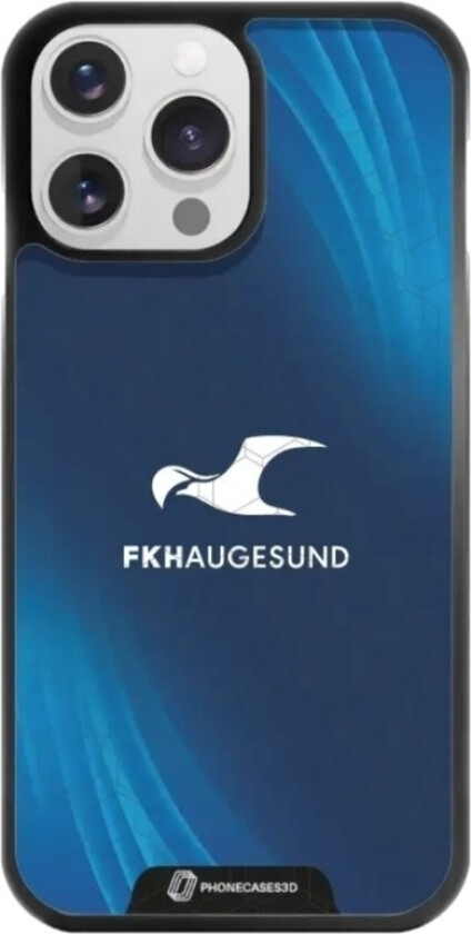 iPhone 14 Pro FK Haugesund 3D mobildeksel, svart