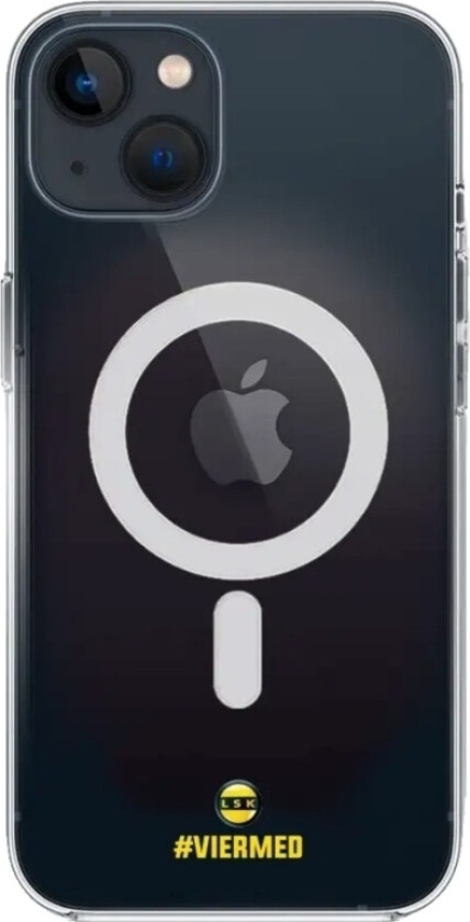 iPhone 13 Lillestrøm SK Clear case (MagSafe) -mobildeksel, svart