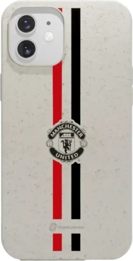 iPhone 12 Manchester United FC komposterbart deksel, hvit